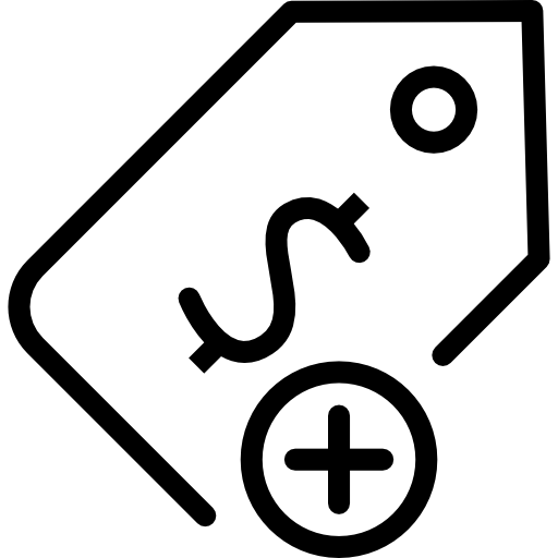 Étiquette de prix Icône gratuit Étiquette de prix Icône gratuit