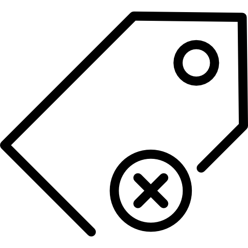 Étiquette de prix Icône gratuit Étiquette de prix Icône gratuit