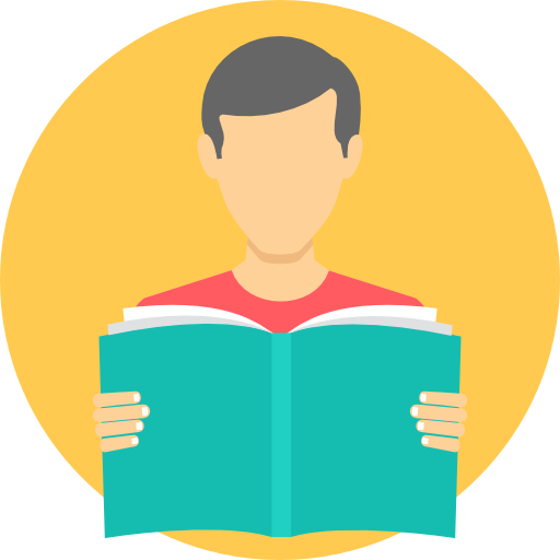 Reading - free icon