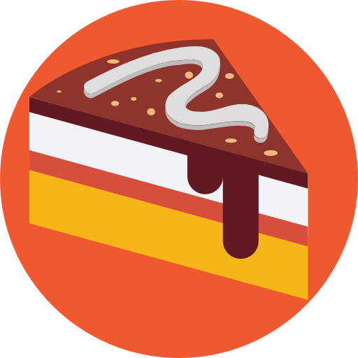 cake slice Icon - Free PNG & SVG 262639 - Noun Project
