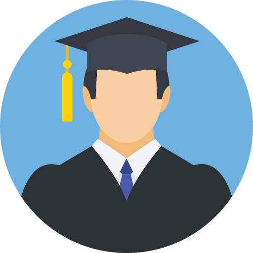 Graduate Free Education Icons