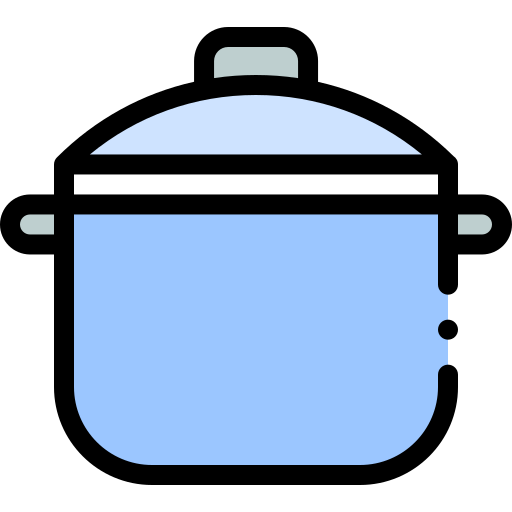 Pot Detailed Rounded Lineal color icon