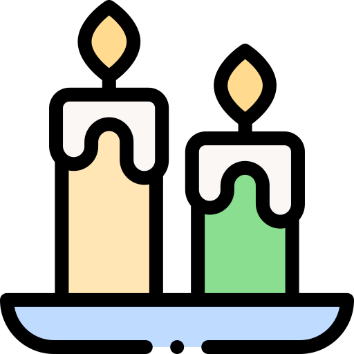 Velas icono gratis