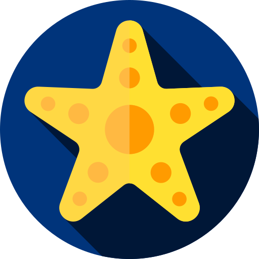 Estrella de mar icono gratis