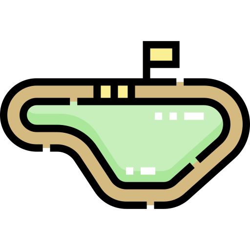 piste de course Icône gratuit