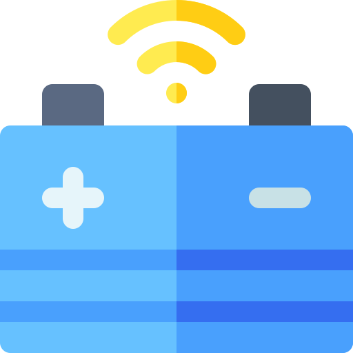 Battery Basic Rounded Flat icon