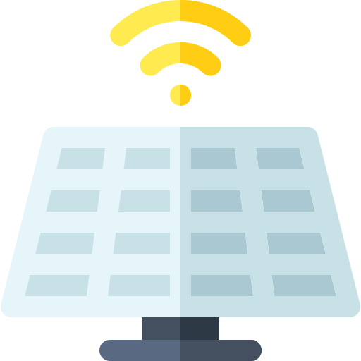 Panel solar icono gratis