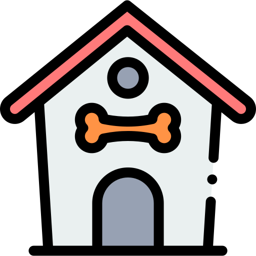 Dog house - free icon