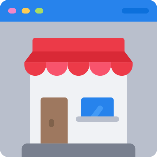 boutique en ligne Icône gratuit