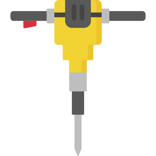 Jackhammer Special Flat icon