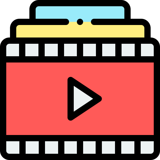 Tira de película icono gratis