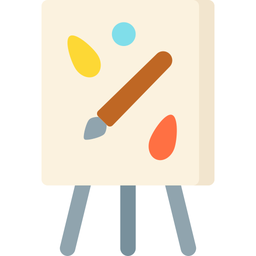 Easel Special Flat icon