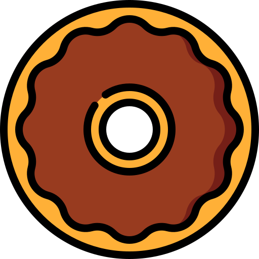 Rosquilla icono gratis