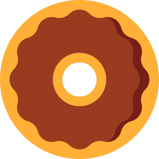 Rosquilla icono gratis