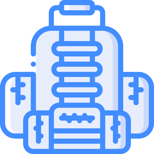 Backpack free icon