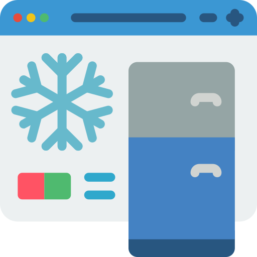 Congelador icono gratis
