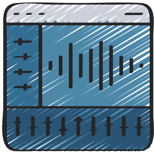 Edição de música grátis ícone Edição de música grátis ícone