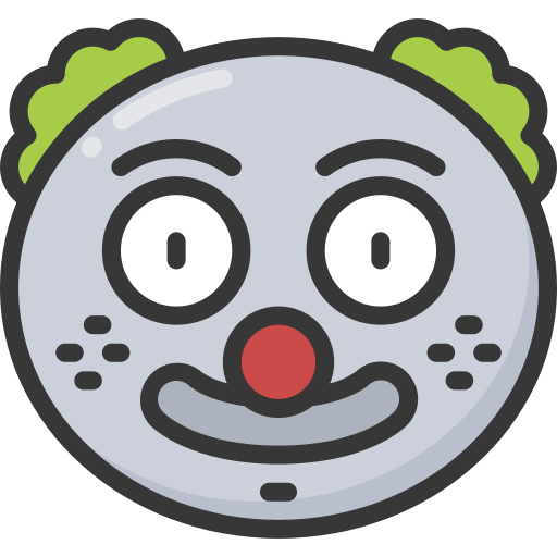 Payaso icono gratis