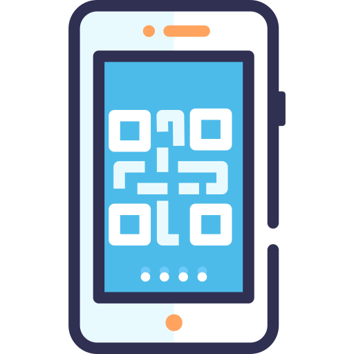 Código qr icono gratis