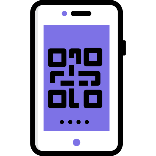 Código qr icono gratis