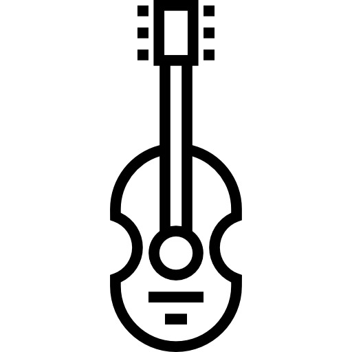 violín icono gratis