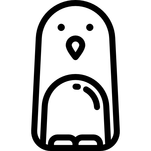 pingüino icono gratis