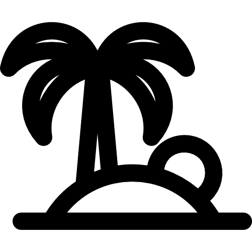 Island Basic Rounded Lineal icon