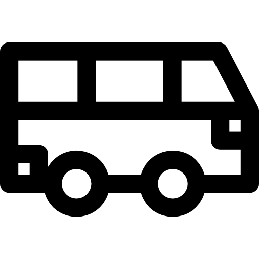 Bus Basic Rounded Lineal icon