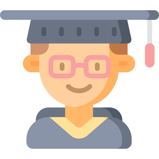 Graduado icono gratis