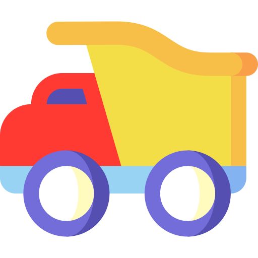 Toy truck Special Flat icon