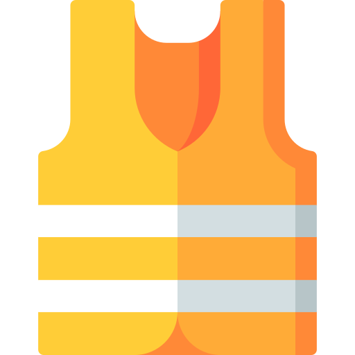 High visibility vest - free icon
