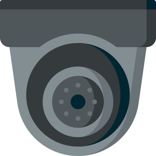 Security camera - free icon