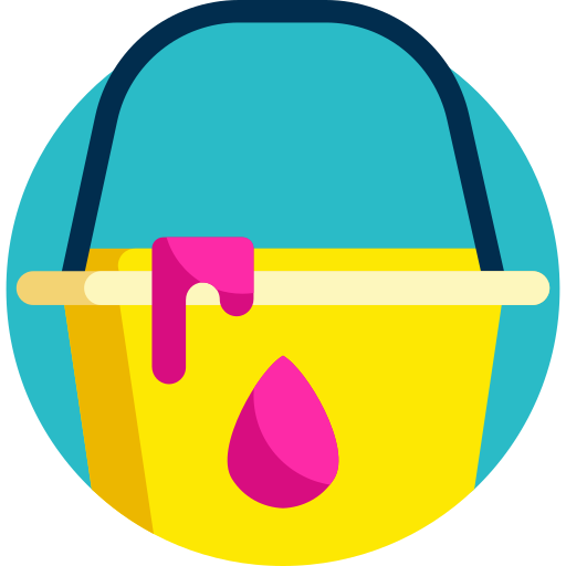 seau de peinture Icône gratuit seau de peinture Icône gratuit