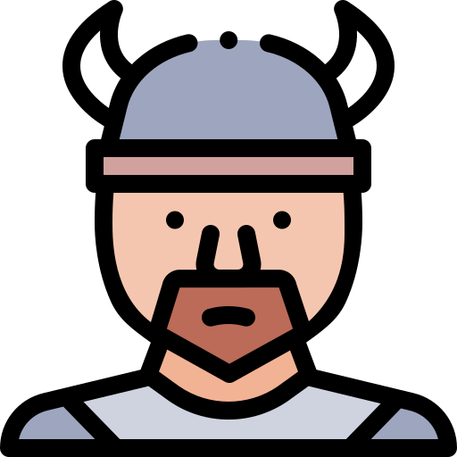 Vikingo icono gratis