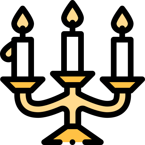 candelabro icono gratis