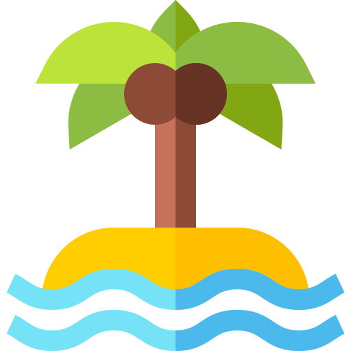 Island Basic Straight Flat icon