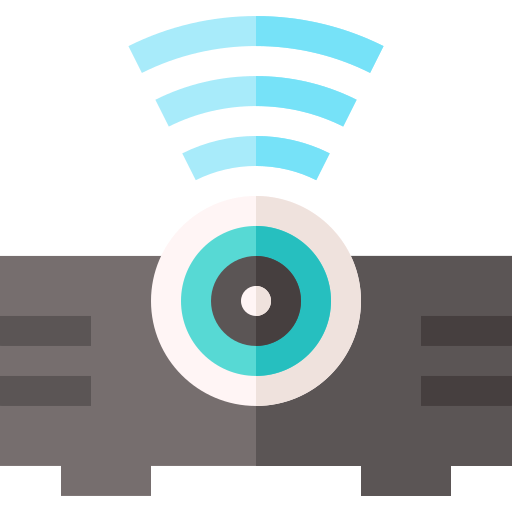 Projector Basic Straight Flat icon