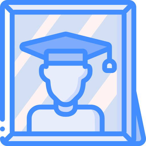 Graduación icono gratis