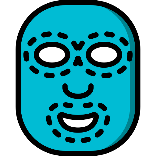 Máscara facial icono gratis