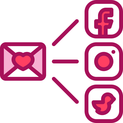 Invitación de boda icono gratis