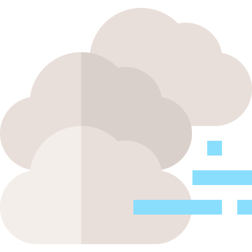 tormenta de nieve icono gratis