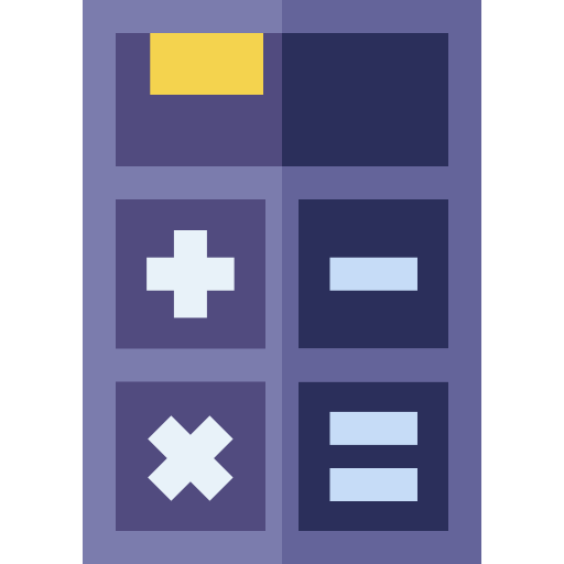 Calculator free icon Calculator free icon