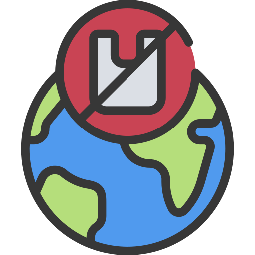 plastikverbot kostenlos Icon plastikverbot kostenlos Icon