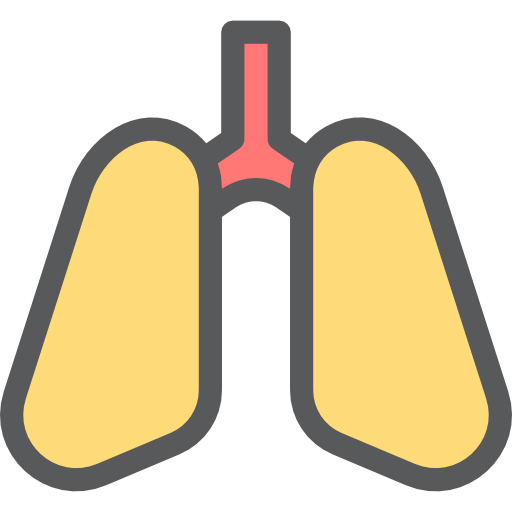 pulmones icono gratis