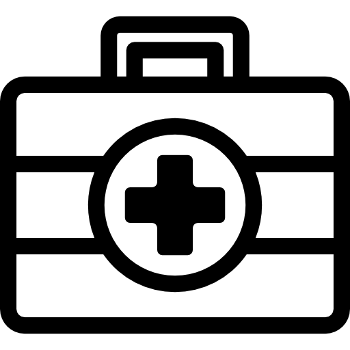 botiquín médico icono gratis