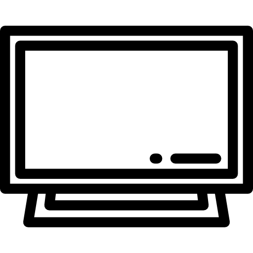 televisor icono gratis