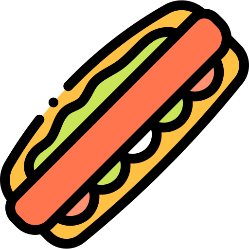 Хотдог бесплатно иконка