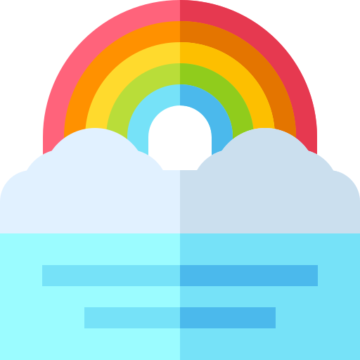 Arco iris icono gratis