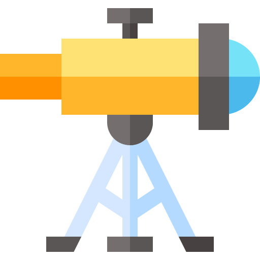 Telescope free icon