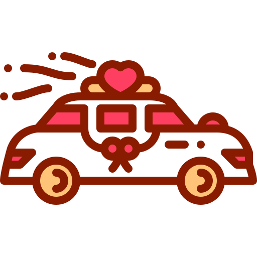voiture de mariage Icône gratuit voiture de mariage Icône gratuit